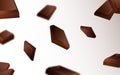 Chocolate falls seamless template