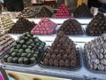 Chocolate Festival on the square in front of the Basilica of St Stephan in Budapest