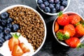 Chocolate Flavoured Breakfast Cereals With Fresh Fruit