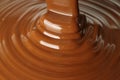 Chocolate flow Royalty Free Stock Photo