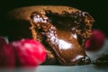 Chocolate fondant Royalty Free Stock Photo