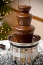 Chocolate fountain Royalty Free Stock Photo