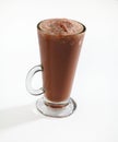 Chocolate frappe slush