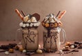 Chocolate freak or crazy shake