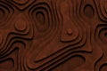 Chocolate Frosted Cake Abstract Background