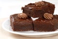 Chocolate fudge brownies