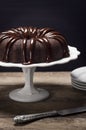 Chocolate Ganache Bundt Cake