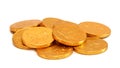 Chocolate Gold Coins Royalty Free Stock Photo