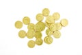Chocolate Gold Coins Royalty Free Stock Photo