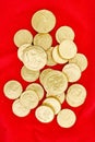 Chocolate Gold Coins Royalty Free Stock Photo