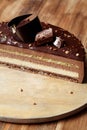 Chocolate Hazelnut Mousse Cake