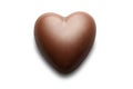 Chocolate heart. Royalty Free Stock Photo