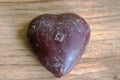 Chocolate Heart Royalty Free Stock Photo