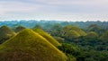 Chocolate Hill in Bohol Island, Philippine Royalty Free Stock Photo