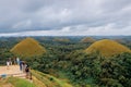 Chocolate hills in Bohol, Philippines