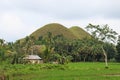 Chocolate hills Philippines, Bohol, and farmer house