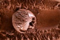 chocolate ice cream Royalty Free Stock Photo