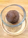 Chocolate ice cream Royalty Free Stock Photo