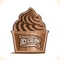 Chocolate Ice Cream Royalty Free Stock Photo
