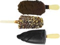 Chocolate Ice Lollies Royalty Free Stock Photo