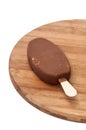 Chocolate icrecream on the stick