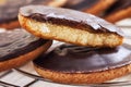 Chocolate jaffa cakes