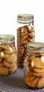 Chocolate, Lavender and Hazelnut cookies in jar