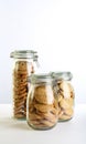 Chocolate, Lavender and Hazelnut cookies in jar