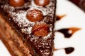 Chocolate Malteser Cake Royalty Free Stock Photo
