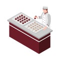 Chocolate Manufacture Icon