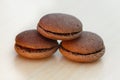 Chocolate marron cookies