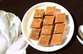 Chocolate mawa burfi