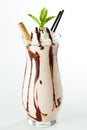 Chocolate milk shake Royalty Free Stock Photo