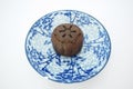 Chocolate mooncake , thai cuisine