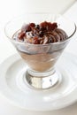 Chocolate Mousse with Berries Royalty Free Stock Photo