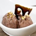 Chocolate mousse Royalty Free Stock Photo