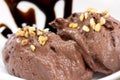 Chocolate mousse Royalty Free Stock Photo