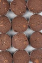 Chocolate palet breton cookies, chocolate sable cookies