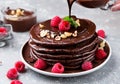 Chocolate pancakes