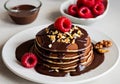 Chocolate pancakes