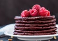 Chocolate pancakes