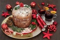 Chocolate Panettone Christmas Cake