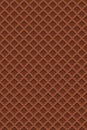 Chocolate pattern. Bright food card. Chocolate pattern background. Vector illustration Royalty Free Stock Photo