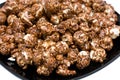 Chocolate popcorn Royalty Free Stock Photo