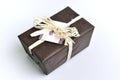 Chocolate and praline box Royalty Free Stock Photo