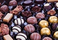 Chocolate pralines Royalty Free Stock Photo