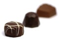 Chocolate pralines Royalty Free Stock Photo