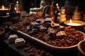 Chocolate preparation stages from Royalty Free Stock Photo