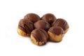 Chocolate Profiteroles Royalty Free Stock Photo