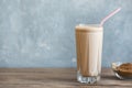 Chocolate Protein Shake Royalty Free Stock Photo